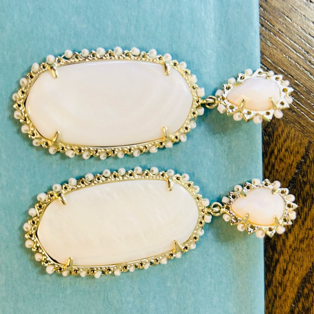 Sweet Slice of Spring/Summer MOP Kendra Scott Parsons Drop Earrings